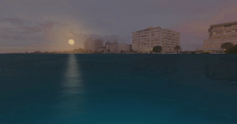 FFT based Ocean simmulation